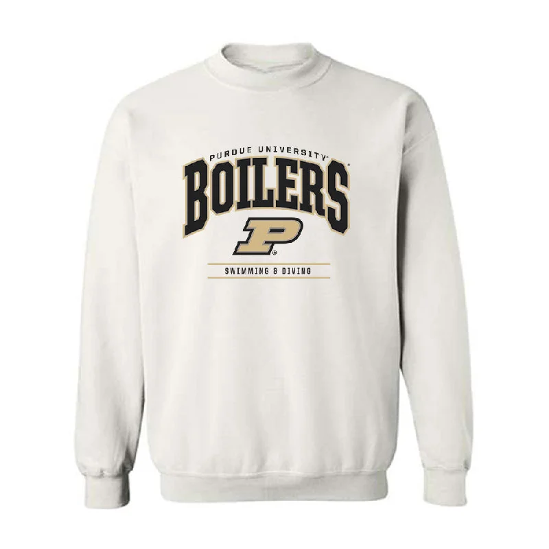 Purdue - NCAA Women's Swimming & Diving : Ruth Anne McCranie - Classic Shersey Crewneck Sweatshirt Hoodie with Cropped Fit Short Trendy Purdue - NCAA Women's Swimming & Diving : Ruth Anne McCranie - Classic Shersey Crewneck Sweatshirt Hoodie with Cropped Fit Short Trendy