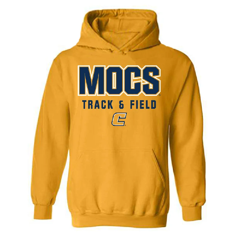 UTC - NCAA Women's Track & Field : Ava Mcgue - Classic Shersey Hooded Sweatshirt Hoodie with Drawcord Adjustable Secure