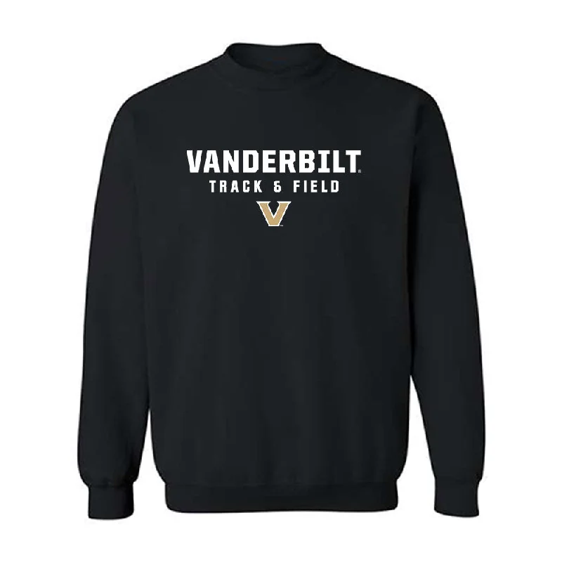Vanderbilt - NCAA Women's Track & Field : Kenyah Conner - Classic Shersey Crewneck Sweatshirt Hoodie with Hem Detail Decorative Unique