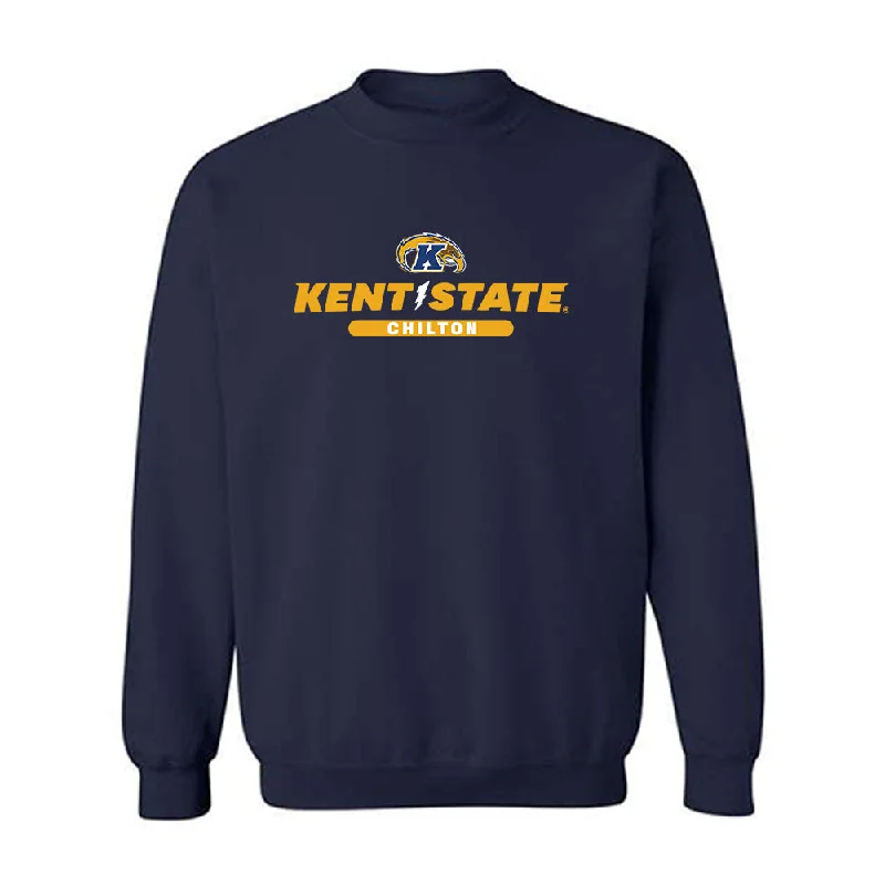 Kent State - NCAA Women's Track & Field (Indoor) : Amryne Chilton - Crewneck Sweatshirt Classic Fashion Shersey Hoodie with High-Low Hem Asymmetrical Trendy Kent State - NCAA Women's Track & Field (Indoor) : Amryne Chilton - Crewneck Sweatshirt Classic Fashion Shersey Hoodie with High-Low Hem Asymmetrical Trendy