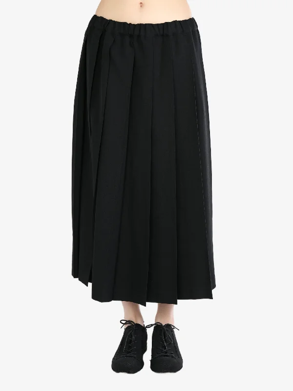 COMME DES GARCONS COMME DES GARCONS - Women Pleated Skirt silk skirt luxurious