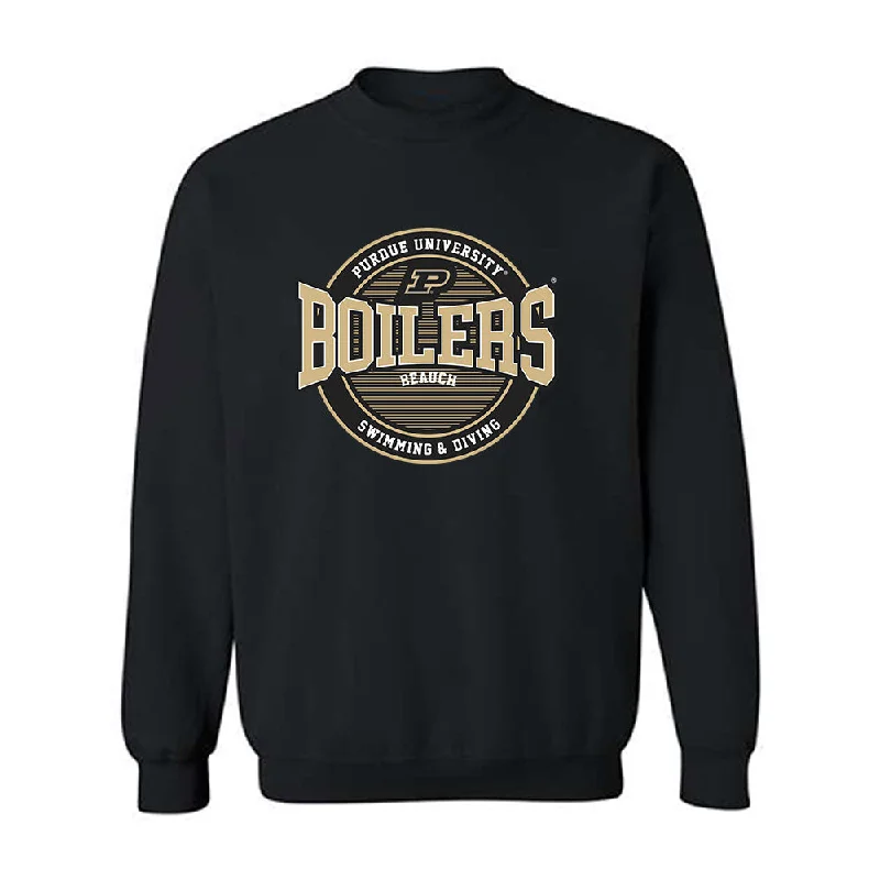 Purdue - NCAA Women's Swimming & Diving : Brooklyn Beauch - Classic Fashion Shersey Crewneck Sweatshirt Hoodie with Rhinestones Sparkly Elegant Purdue - NCAA Women's Swimming & Diving : Brooklyn Beauch - Classic Fashion Shersey Crewneck Sweatshirt Hoodie with Rhinestones Sparkly Elegant