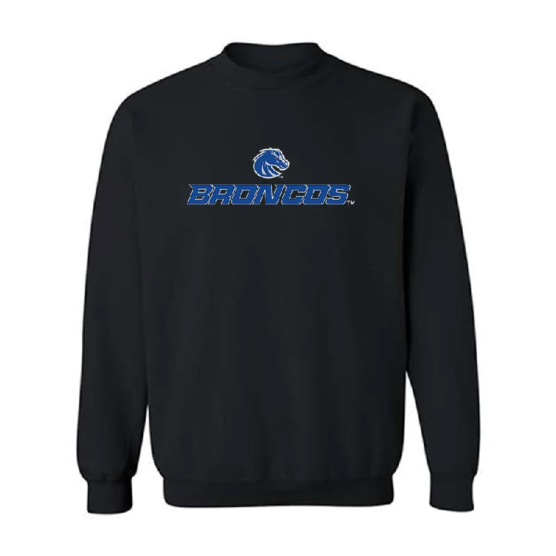 Boise State - NCAA Women's Track & Field : Lizbeth Soto - Classic Fashion Shersey Crewneck Sweatshirt Hoodie with Gradient Ombre Colorful