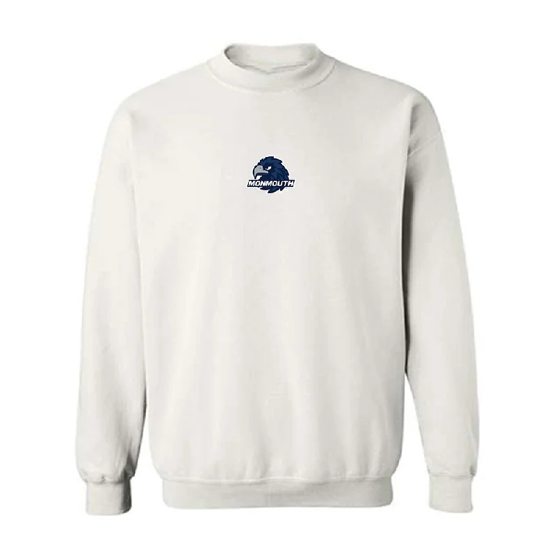 Monmouth - NCAA Women's Track & Field : Emma McKee - Crewneck Sweatshirt Hoodie with Neon Bright Vibrant