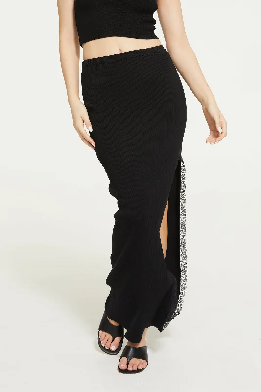 Fern Knit Skirt wool skirt warm