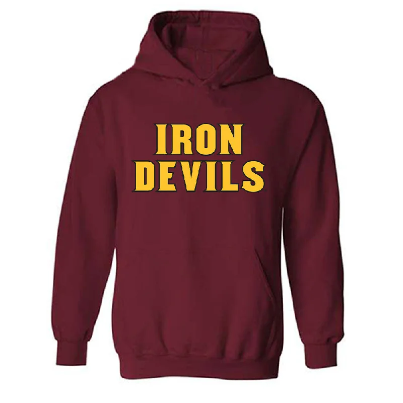 Arizona State - NCAA Women's Swimming & Diving : Charli Brown - Replica Shersey Hooded Sweatshirt Cotton Hoodie Fleece Lining Warmth