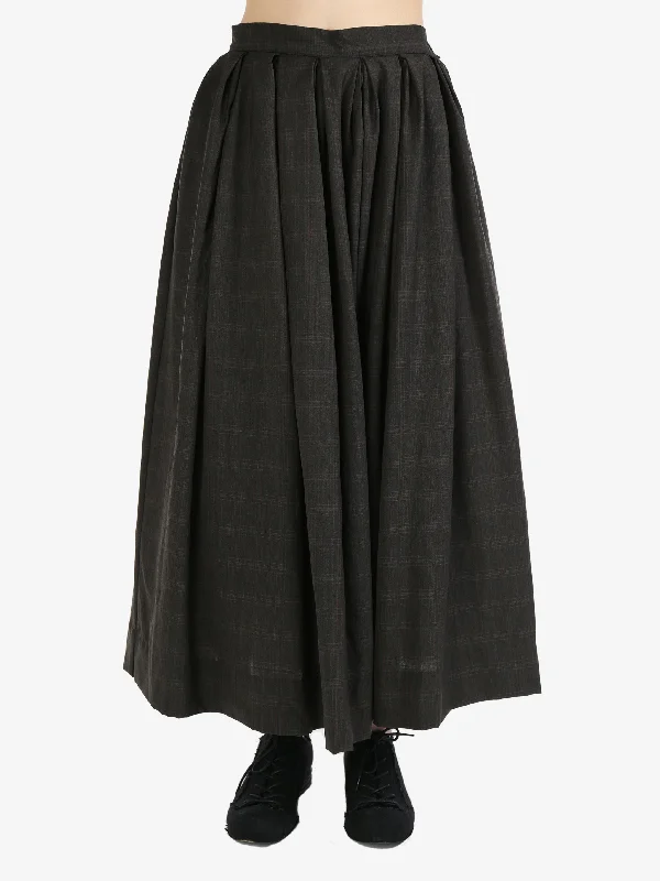 PAUL HARNDEN SHOEMAKERS - Women W. Long Pleat Skirt athletic skirt fit