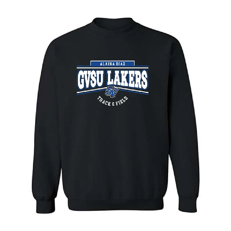 Grand Valley - NCAA Women's Track & Field (Indoor) : Alaina Diaz - Crewneck Sweatshirt Fashion Shersey Hoodie with Tie-Dye Psychedelic Retro Grand Valley - NCAA Women's Track & Field (Indoor) : Alaina Diaz - Crewneck Sweatshirt Fashion Shersey Hoodie with Tie-Dye Psychedelic Retro