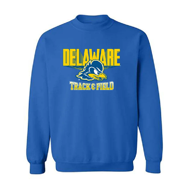 Delaware - NCAA Women's Track & Field : Amber Cray - Crewneck Sweatshirt Hoodie Crop Top Short Trendy