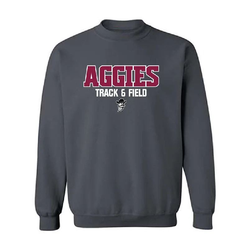 NMSU - NCAA Women's Track & Field : Terice Steen - Classic Fashion Shersey Crewneck Sweatshirt Hoodie with Pocket Utility Practical NMSU - NCAA Women's Track & Field : Terice Steen - Classic Fashion Shersey Crewneck Sweatshirt Hoodie with Pocket Utility Practical
