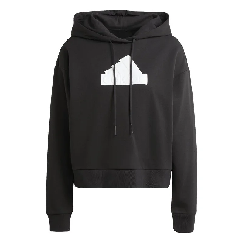 adidas Future Icons Badge Of Sport Womens Hoodie Hoodie with Bell Sleeves Flared Feminine