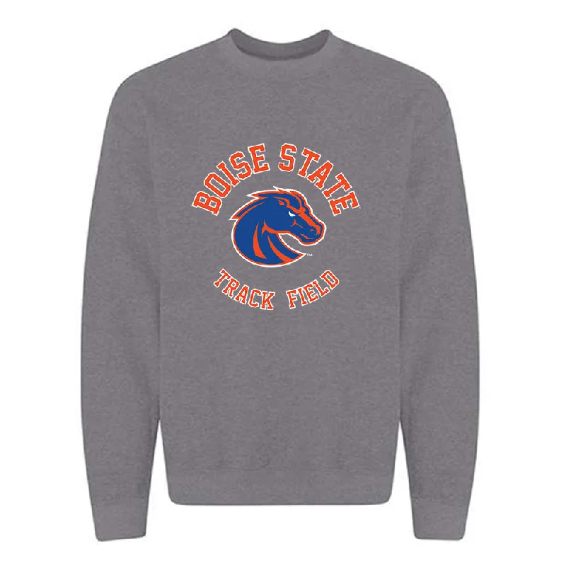 Boise State - NCAA Women's Track & Field : Lizbeth Soto - Classic Shersey Crewneck Sweatshirt Hoodie with Relaxed Fit Easy Casual