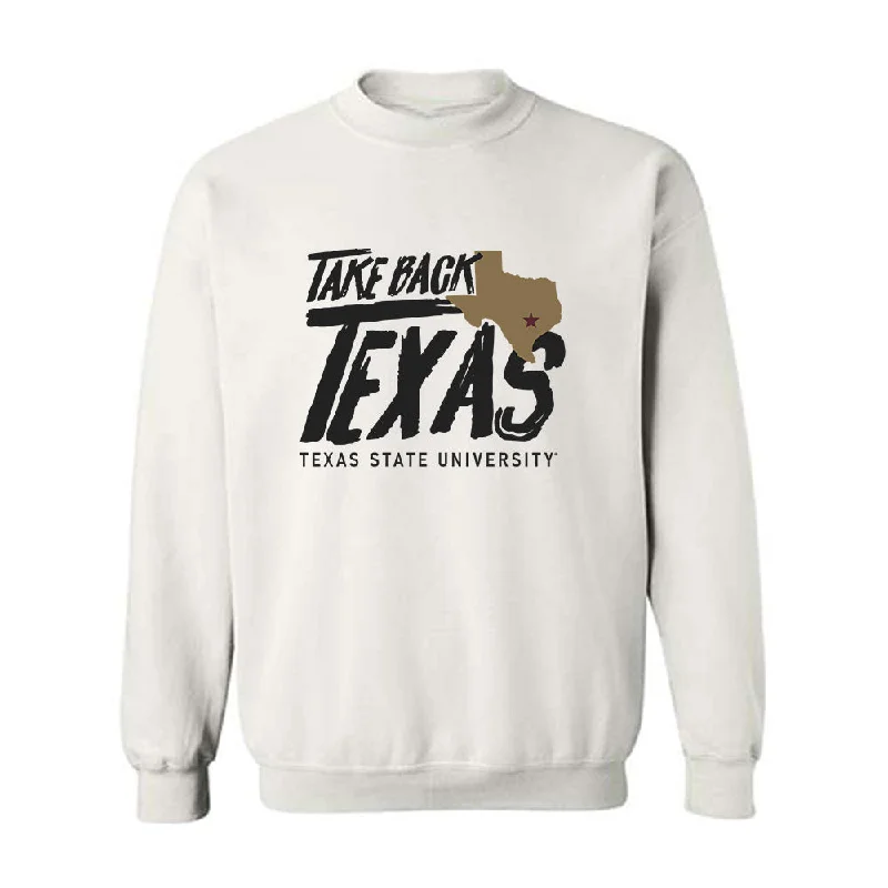 Texas State - NCAA Women's Track & Field : Lauryn Small - Crewneck Sweatshirt Hoodie Jacket Zipper Layering