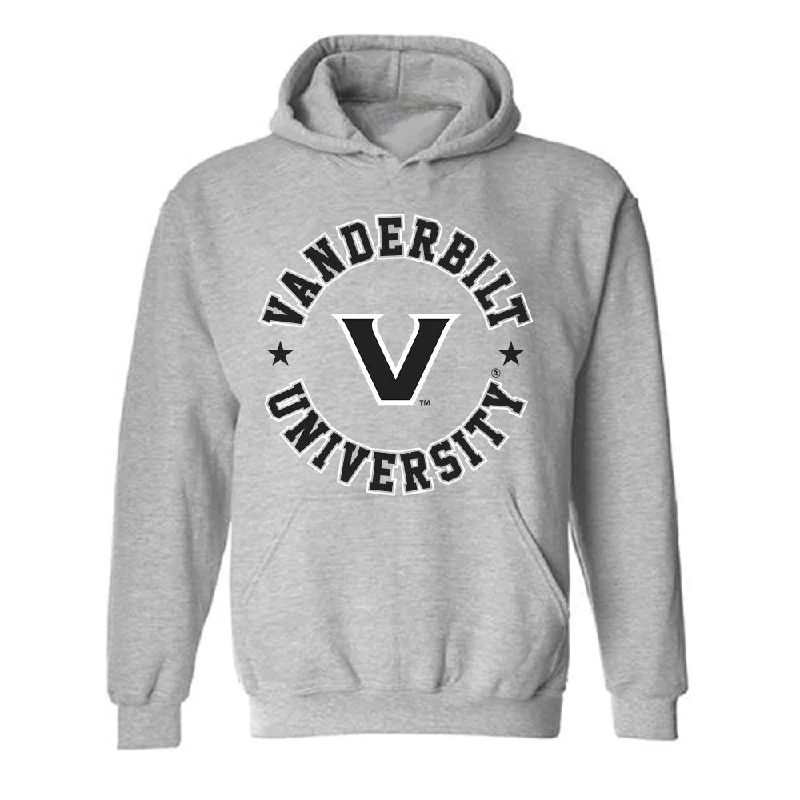 Vanderbilt - NCAA Women's Track & Field : Kenyah Conner - Replica Shersey Hooded Sweatshirt Hoodie with Zipper Placket Modern Functional