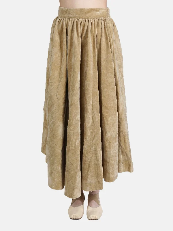 UMA WANG - Women Foster Genti Skirt satin skirt smooth