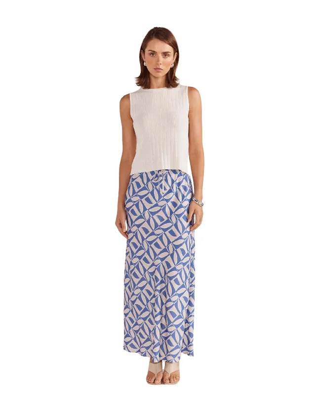 Alto Bias Midi Skirt chiffon skirt floaty