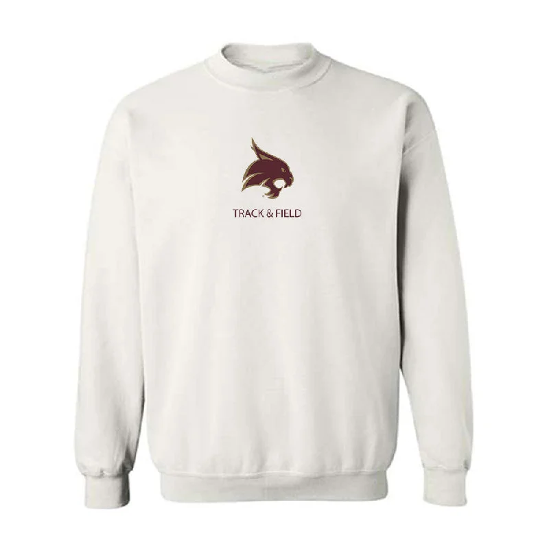 Texas State - NCAA Women's Track & Field : Lauryn Small - Crewneck Sweatshirt Graphic Hoodie Design Print