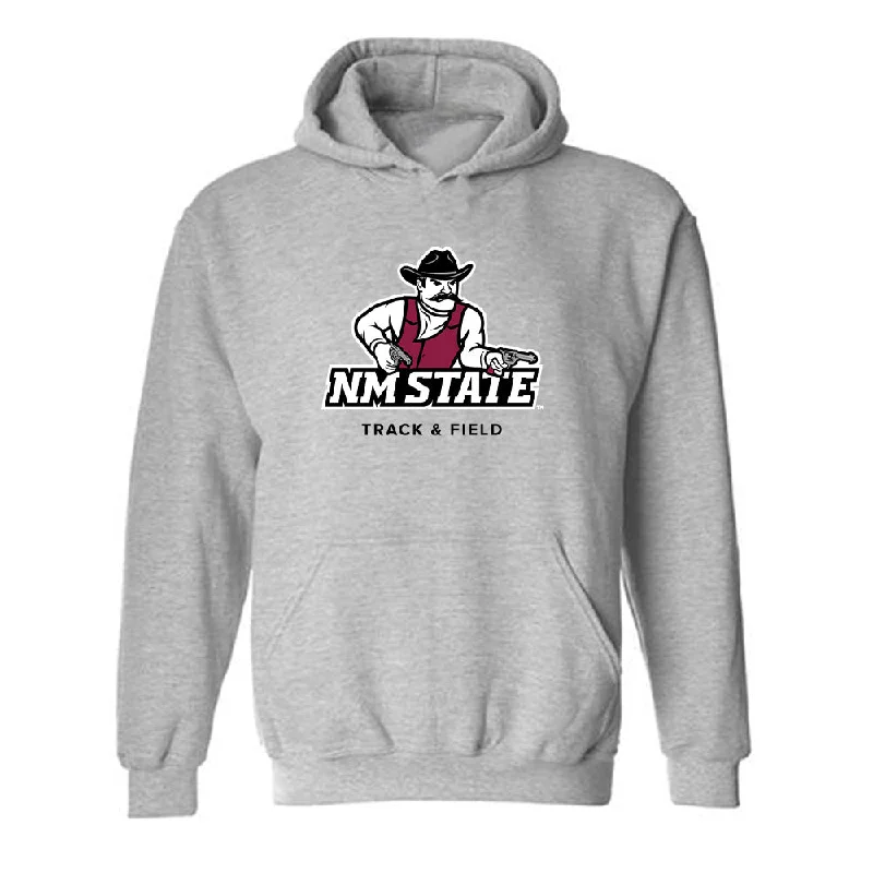 NMSU - NCAA Women's Track & Field : Terice Steen - Classic Fashion Shersey Hooded Sweatshirt Hoodie with Rhinestones Sparkly Elegant NMSU - NCAA Women's Track & Field : Terice Steen - Classic Fashion Shersey Hooded Sweatshirt Hoodie with Rhinestones Sparkly Elegant