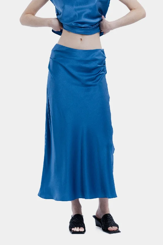 Tucked Midi Skirt tiered skirt playful