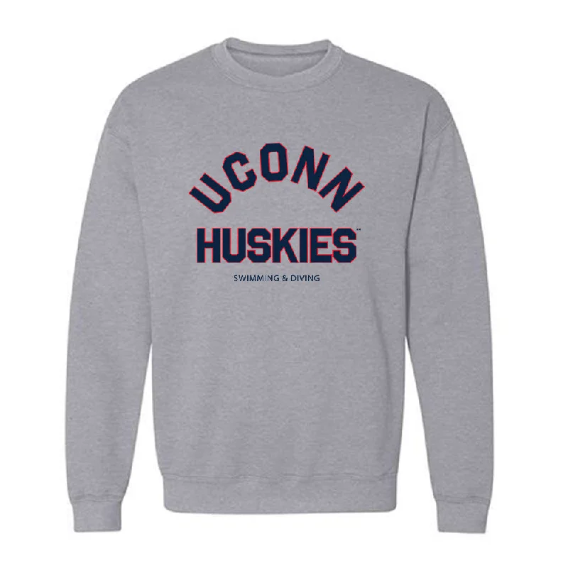UConn - NCAA Women's Swimming & Diving : Bridget Davis - Classic Shersey Crewneck Sweatshirt Hoodie with Set-In Sleeves Structured Classic
