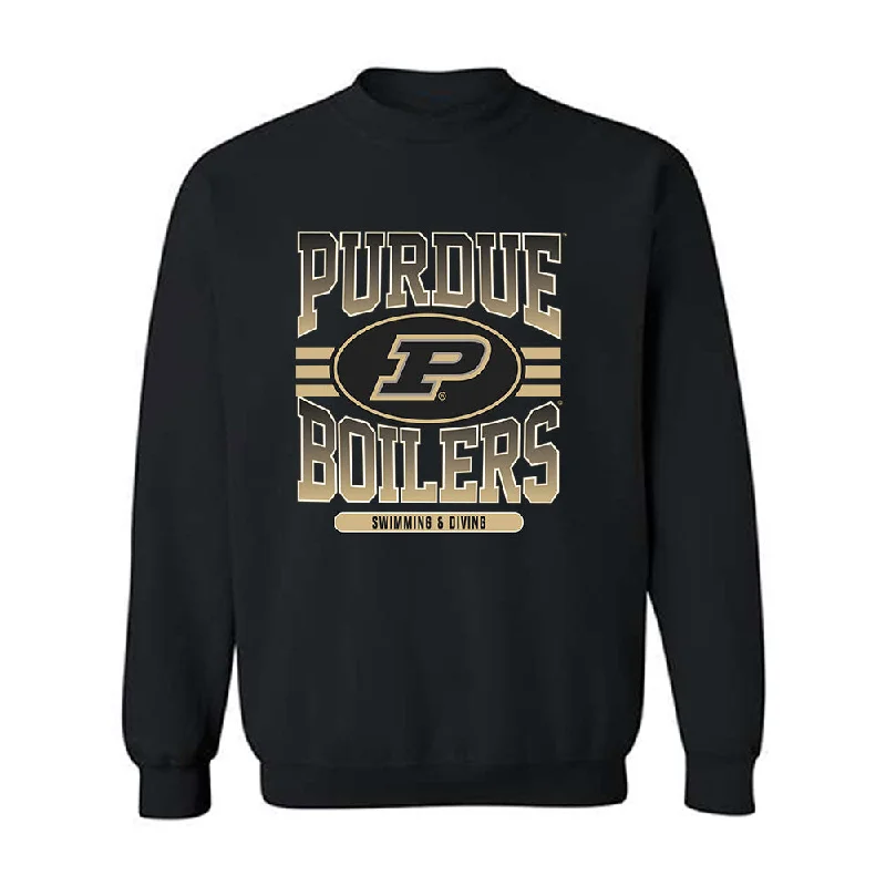 Purdue - NCAA Women's Swimming & Diving : Sophie McAfee - Classic Shersey Crewneck Sweatshirt Hoodie with Lining Warm Insulated Purdue - NCAA Women's Swimming & Diving : Sophie McAfee - Classic Shersey Crewneck Sweatshirt Hoodie with Lining Warm Insulated