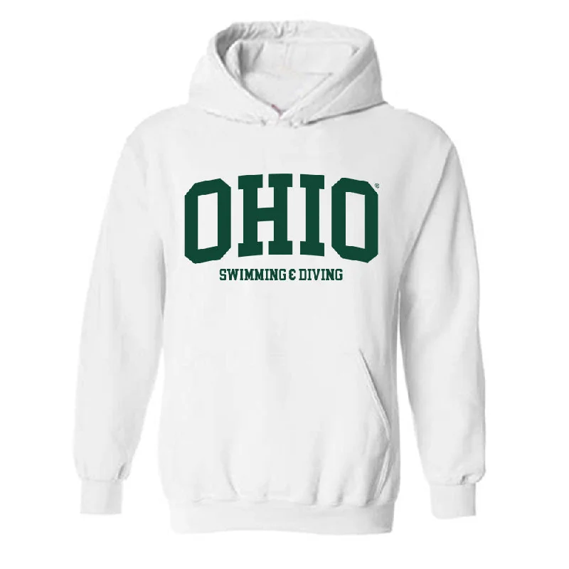 Ohio - NCAA Women's Swimming & Diving : Jordan Claypoole - Classic Shersey Hooded Sweatshirt Hoodie with Oversized Fit Loose Comfortable