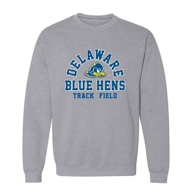 Delaware - NCAA Women's Track & Field : Amber Cray - Crewneck Sweatshirt Hoodie with Sequins Glamorous Eye-catching