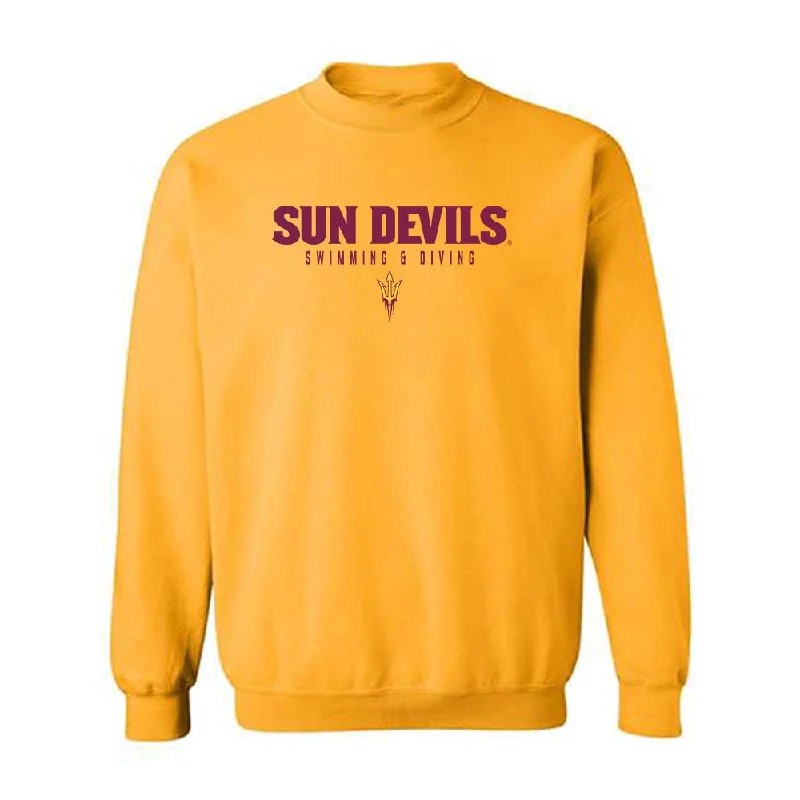 Arizona State - NCAA Women's Swimming & Diving : Charli Brown - Classic Shersey Crewneck Sweatshirt Hoodie Dress Longline Feminine