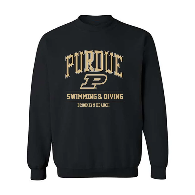 Purdue - NCAA Women's Swimming & Diving : Brooklyn Beauch - Classic Fashion Shersey Crewneck Sweatshirt Zip Hoodie Drawstring Kangaroo Pocket Purdue - NCAA Women's Swimming & Diving : Brooklyn Beauch - Classic Fashion Shersey Crewneck Sweatshirt Zip Hoodie Drawstring Kangaroo Pocket
