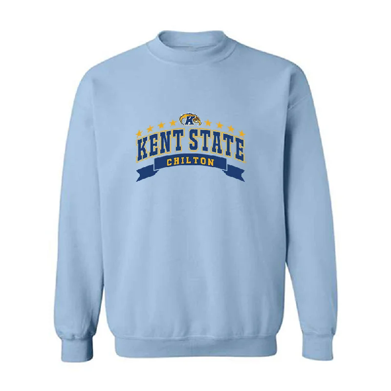 Kent State - NCAA Women's Track & Field (Indoor) : Amryne Chilton - Crewneck Sweatshirt Classic Fashion Shersey Hoodie with Tied Waist Feminine Flattering Kent State - NCAA Women's Track & Field (Indoor) : Amryne Chilton - Crewneck Sweatshirt Classic Fashion Shersey Hoodie with Tied Waist Feminine Flattering