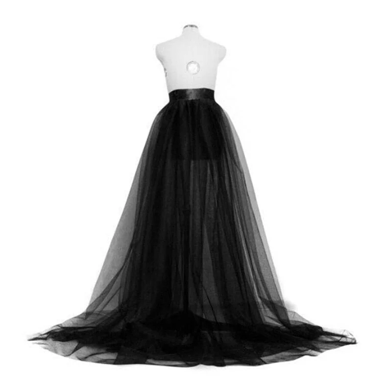 Wjczt Hot Sale Women Mesh Skirts New Summer High Waist Tulle Tutu Long Skirt Wedding Party Prom Bandage Princess Mesh Maxi Skirt cashmere skirt fine