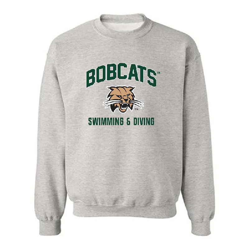 Ohio - NCAA Women's Swimming & Diving : Katie Buroker - Sports Shersey Crewneck Sweatshirt Hoodie with Pastel Soft Subtle