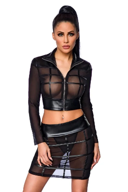 Saresia Gogo Set with Skirt cashmere skirt plush