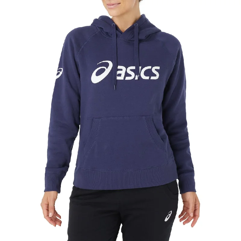 ASICS Womens Fleece Hoodie Hoodie with Set-In Sleeves Structured Classic