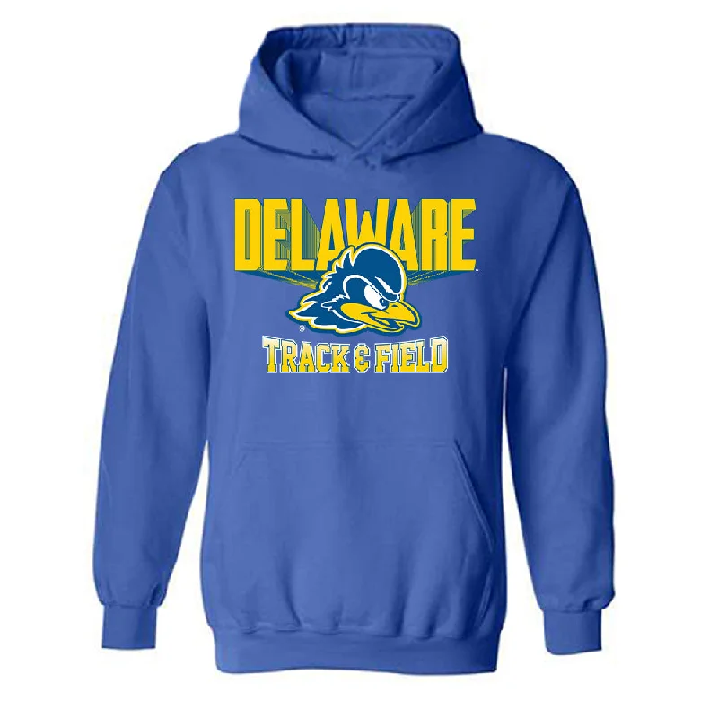 Delaware - NCAA Women's Track & Field : Amber Cray - Hooded Sweatshirt Hooded Sweatshirt Casual Wear Street Style