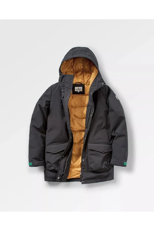 Passenger Alaska Recycled 2.0 Parka Black Plush Warm Hooded Parka