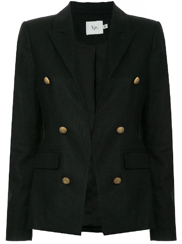 Behati button embellished blazer Women's Premium Blazer
