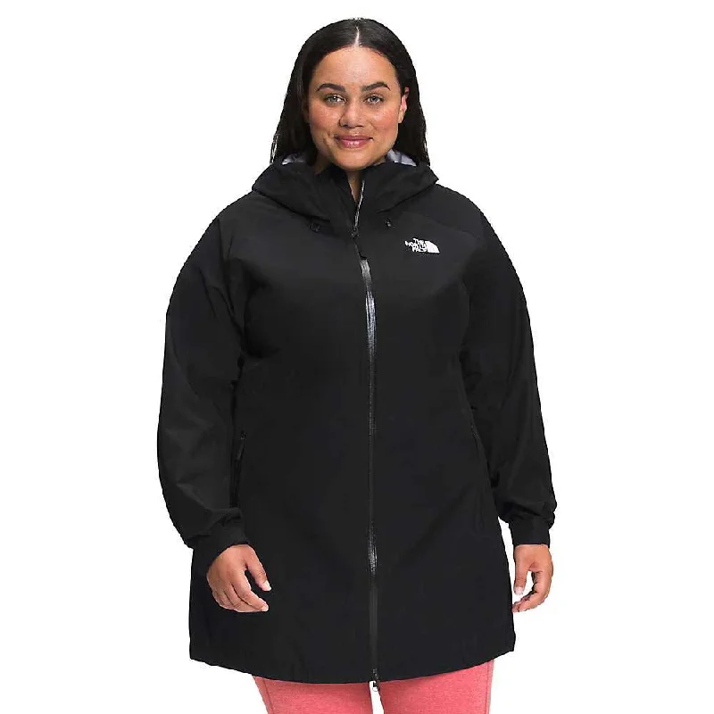 The North Face Women's Plus Dryzzle Futurelight Parka Quilted Insulated Parka Coat