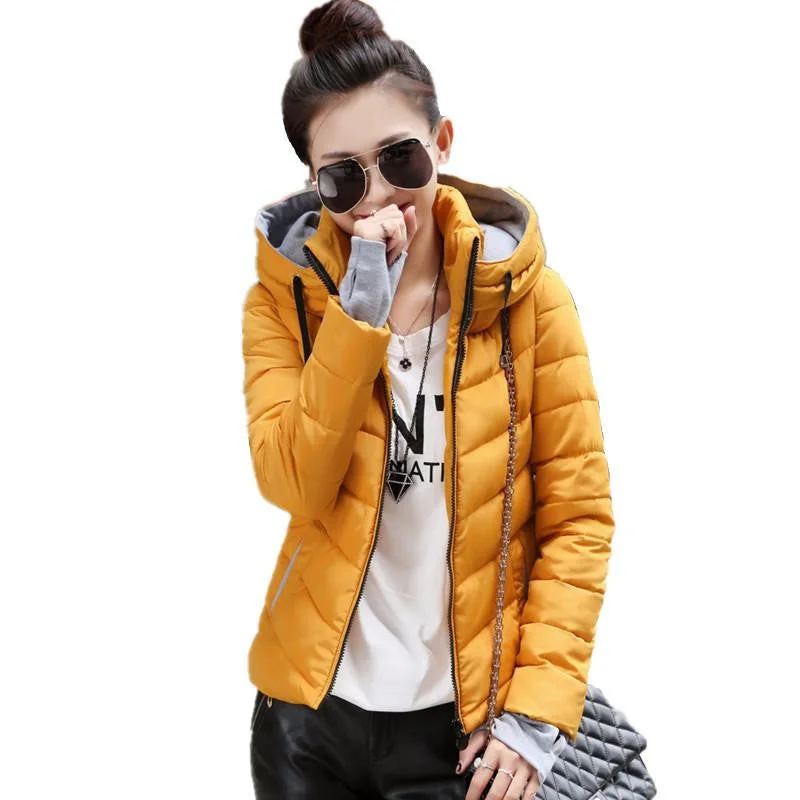 Short Parkas Orange