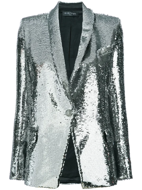 sequin-embellished blazer Women's Classic Blazer