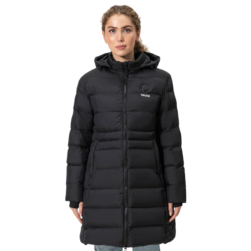 Women's Weston Parka Heated Coat Adjustable Waist Parka Coat