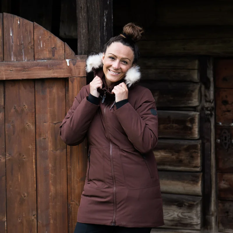 Finse Parkas Trendy Short Parka Coat