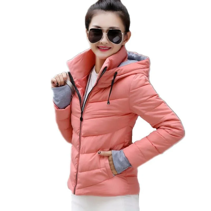 Short Parkas Pink
