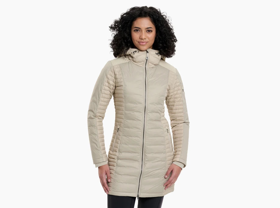 Kuhl Women's Spyfire Parka Hooded Puffer Parka Jacket