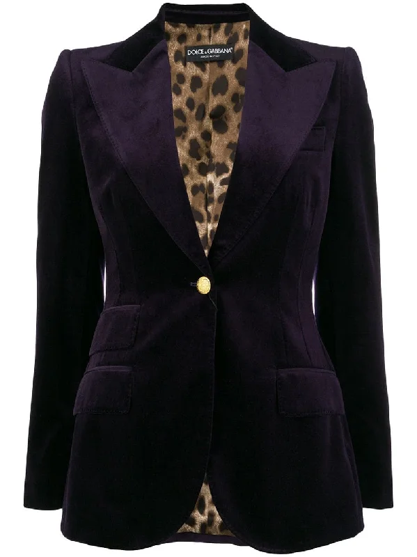 peaked lapel blazer Women's Casual Suit