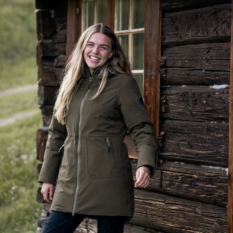 Finse Parkas Double-Breasted Hooded Parka