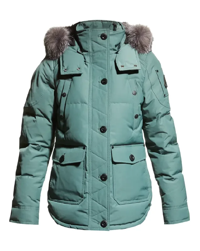 Moose Knuckles Anguille parka Double-Breasted Hooded Parka