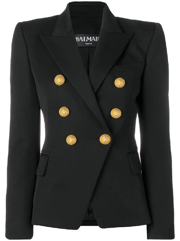 structured fit blazer Women's Simple Blazer
