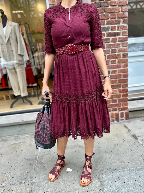 ULLA JOHNSON SS Cotton Dress / S
