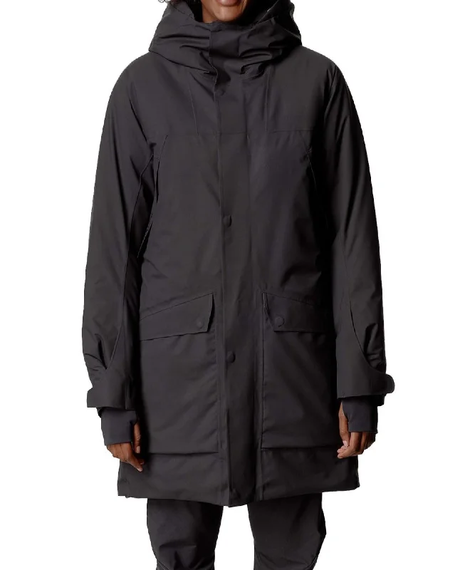 W's Fall in Parka Faux Fur Hooded Parka